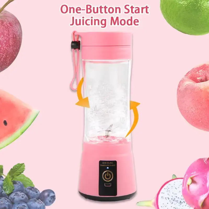 Rechargeable Juicer With 6 Blades