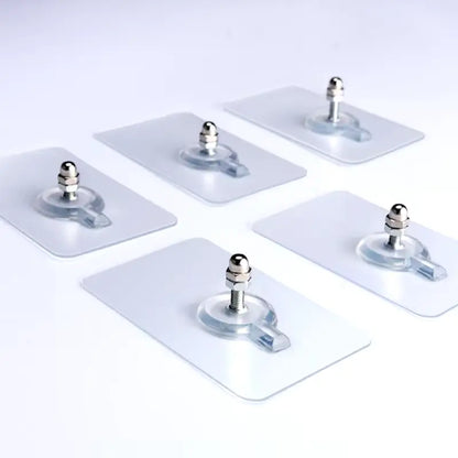 Pack of 10 Punch-Free Wall Hooks