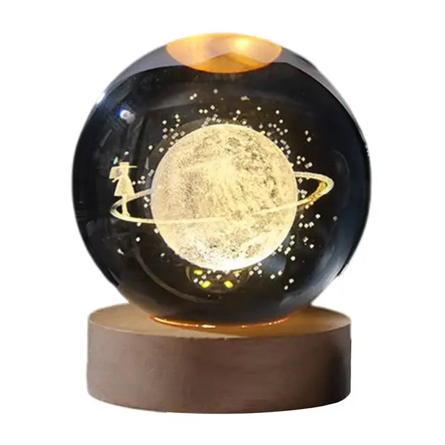 Crystal Ball 3D Night Light