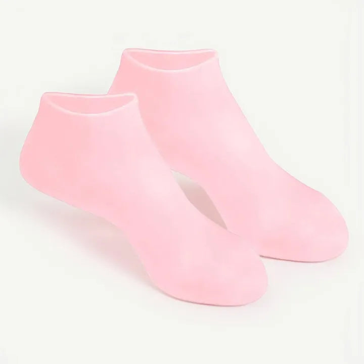 Moisturizing Socks Silicone Gel Spa Exfoliating Socks for Dry Cracked Skin Heel